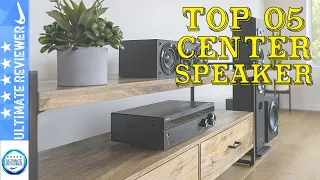 Top 5 Best Center Channel Speakers 2021 (TESTED & REVIEWED)