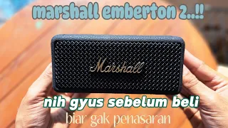 MARSHALL EMBERTON 2 BASS SIGNAATUR SOUND SPEKER BLUETOTH SEHARGA BARETONE 15!!