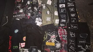DIY Punk Crust/Patch Pants Collection