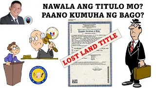 LOST TITLE BA ANG PROBLEMA? ETO PO VIDEO PARA JAN