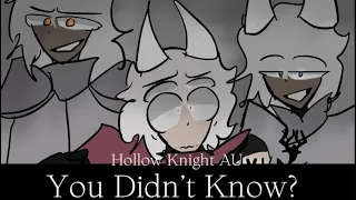 You Didn’t Know? || Hollow Knight AU