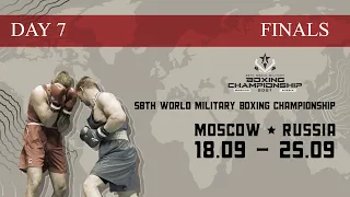 CISM 58th World Military Boxing Championship | Day7 | Finals