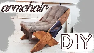 CHAIR DIY Furniture Manufacturing Process ARMCHAIR do it yourself