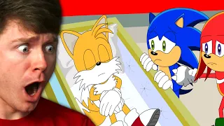 Reacting to TAILS DEATH BED! (Sad Story)