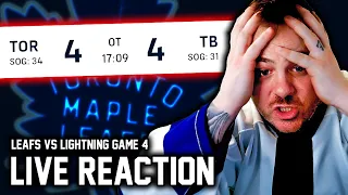 LEAFS vs LIGHTNING Game 4 Reaction