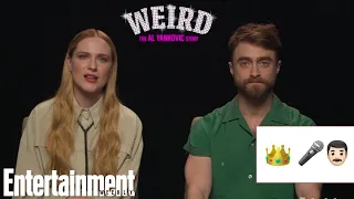 The Cast of 'Weird: The Al Yankovic Story' Plays The Biopic Emoji Game | Entertainment Weekly