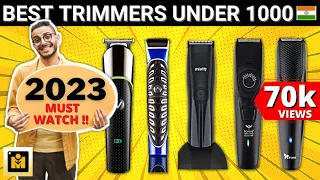 5 Best Trimmers Under 1000 in India 2023 | Best Trimmers For men 2023 in India