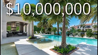 INSIDE A $10,000,000 MEDITERRANEAN MANSION IN SOUTH FLORIDA!!