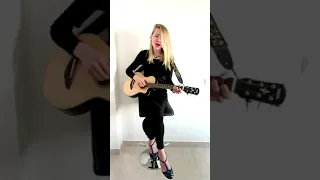 Dua Lipa Levitating GUITAR Cover #shorts