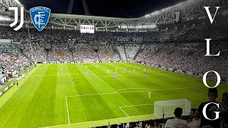 Ritorno all'Allianz Stadium dopo due anni di pandemia | VLOG Juventus Empoli 0-1