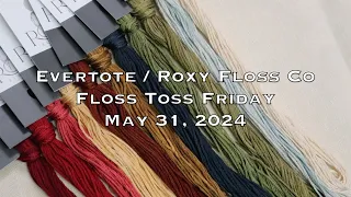 Evertote/Roxy Floss Co Friday Floss Toss - Maximum Cross Stitch new release, SALE floss and more!