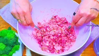 The famous delicious BARBIE salad! An unusually simple salad made from ordinary BEET