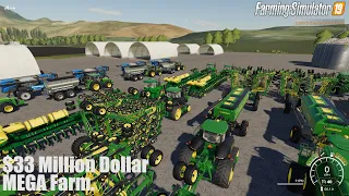 Building a Massive $33 Million MEGA Farm | #4 | Pacific NorthWest | FS19 | Farming Simulator 19