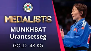 MUNKHBAT Urantsetseg Gold medal Judo Tashkent Grand Slam 2021