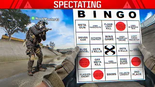 Warzone Solos Spectating BINGO is Hilarious!