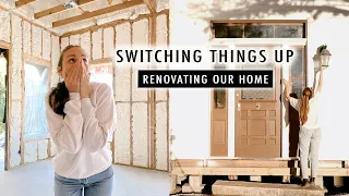 SWITCHING THINGS UP!! Renovating Our 110-Year-Old Cottage | XO, MaCenna