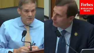 JUST IN: Dan Goldman Battles With Jim Jordan During FBI Whistleblower Hearing