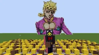 I made Giorno's Theme using Minecraft Note Blocks