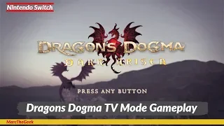 Dragon's Dogma: Dark Arisen Switch TV Mode Gameplay