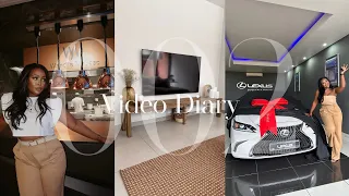 I bought a New CAR & TV Stand! [Video Diary]