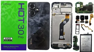 INFINIX HOT 30 PLAY FAST TEARDOWN & DISASSEMBLY || NO DETAIL INFORMATION!!!