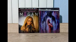 M3GAN & Kill Her Goats Steelbook 4K UHD Blu-Ray Unboxing