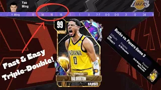 How To Get A Triple-Double Fast & Easy In 2K24 MyTeam For The Tyrese Halliburton Spotlight Challenge