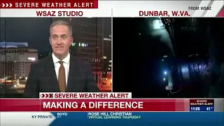 Reporter hit by car during live newscast