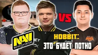 S1MPLE И BOOMBl4 ПОПАЛИСЬ ПРОТИВ HOBBIT НА FPL | ПОТНАЯ КАТКА ПРОТИВ ПАРНЕЙ ИЗ НАВИ