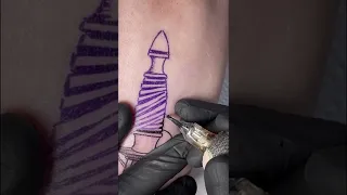 7RL Dagger tattoo