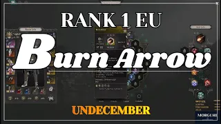 Rank 1 EU Burn Arrow Undecember Build Guide Tips & Tricks Inspecting the Meta Ladder