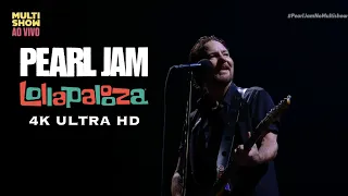 Pearl Jam | Live at Lollapalooza 2018 | 4K HD Full Show