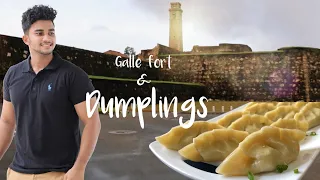 Galle fort & Dumplings with ENG SUB | Momos | Charith N Silva