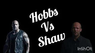 Briga entre hobbs e shaw em velozes e furiosos 7