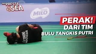 MENANG SATU PERTANDINGAN, TIM PUTRI BULU TANGKIS AKHIRNYA RAIH MEDALI PERAK