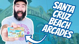 Classic Beach Arcades With Some Surprises at Santa Cruz Beach Boardwalk