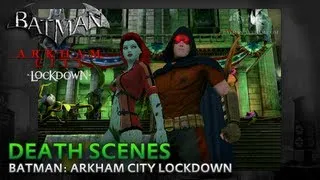 Batman: Arkham City Lockdown - Death Scenes