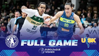 Serco UNI Gyor v ZVVZ USK Praha | Full Basketball Game | EuroLeague Women 2023-24