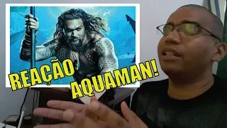 Reação ao trailer de Aquaman!