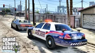 GTA 5 MODS LSPDFR 0.4.1 - EP 13 -  CITY CVPI PATROL!!! (GTA 5 REAL LIFE PC MOD)