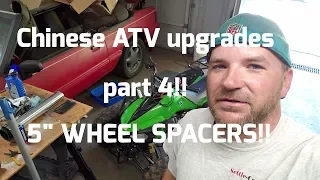 Chinese ATV ugrades part 4! upgrades that are worth the Money!
