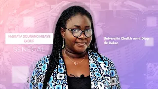 2eme prix du jury – Aminata Sourang Mbaye Diouf, Sénégal – Finale internationale MT180 édition 2021