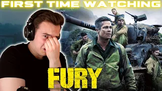 *FURY* is TOO REAL! | First Time watching | (reaction/commentary/review)