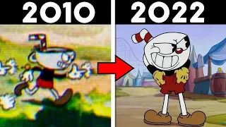 EVOLUÇÃO INCRÍVEL DO CUPHEAD