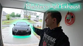 Meisterschaft Exhaust on my Lexus RC-F / How Does It Work?