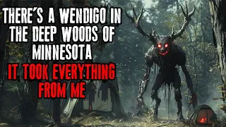 There's a Wendigo in the Deep Woods of Minnesota | Black Screen For Sleep | Ambient Rain Sounds