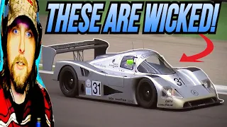 NASCAR Fan Reacts to Group C Monsters Racing at Monza