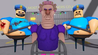 EVIL GRANDMA BARRY'S PRISON RUN! (OBBY!)