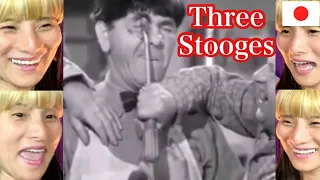 Three Stooges Whack a Moe Japanese REACTION!!