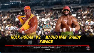 WWE2K23 | WWF | Hulk Hogan vs Randy Savage |